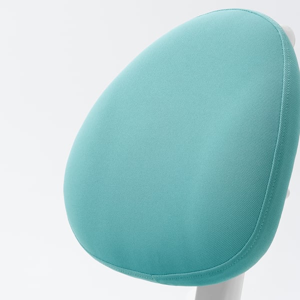 DAGNAR children's desk chair, turquoise, 58x98x63 cm