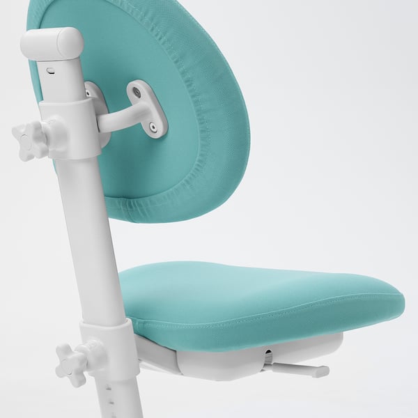DAGNAR children's desk chair, turquoise, 58x98x63 cm