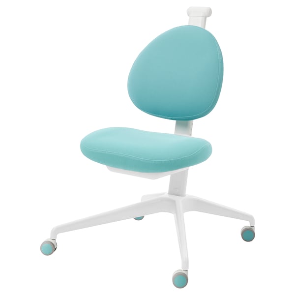 DAGNAR children's desk chair, turquoise, 58x98x63 cm