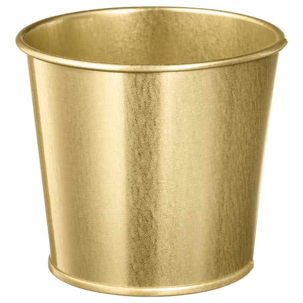 DAIDAI plant pot, brass-colour, 9 cm