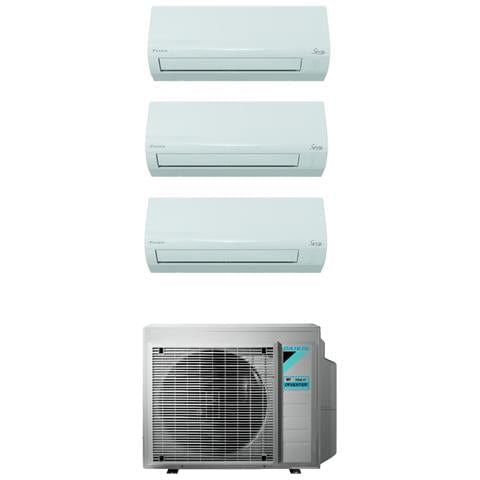 Bricocenter CLIMATIZZATORE TRIALSPLIT INVERTER NEW CLASSIC 9000+9000+12000 BTU DAIKIN A++/A+