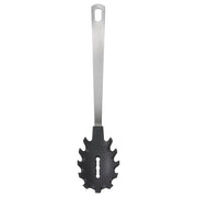 DALAFÅR pasta server, stainless steel/black-grey, 33 cm