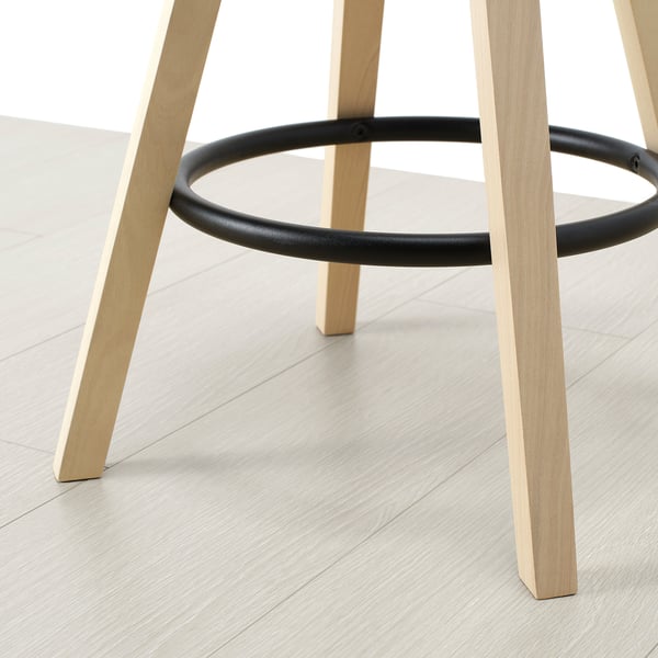 DALFRED bar stool, birch, 63-74 cm