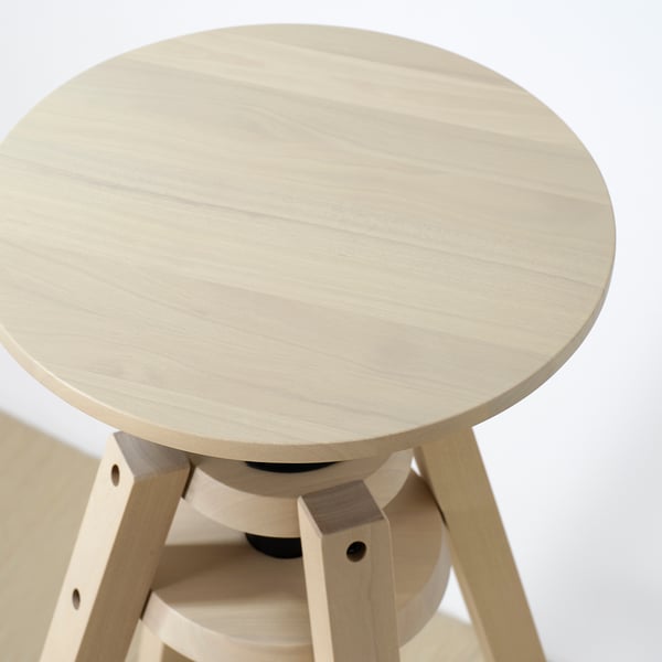 DALFRED bar stool, birch, 63-74 cm