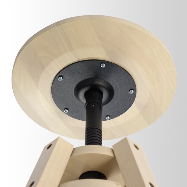 DALFRED bar stool, birch, 63-74 cm