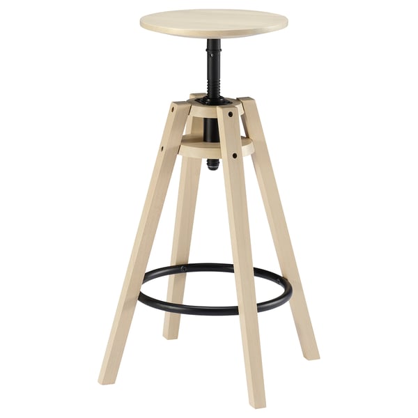 DALFRED - Bar Stool, birch,63-74 cm