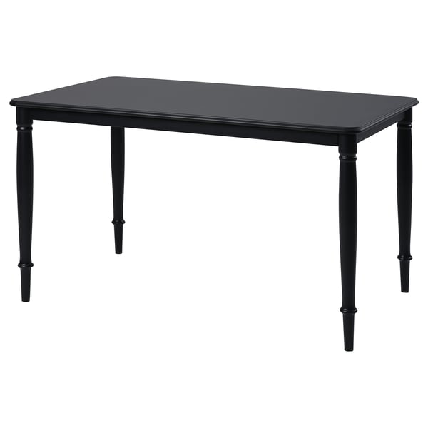 DANDERYD dining table, black, 130x80 cm