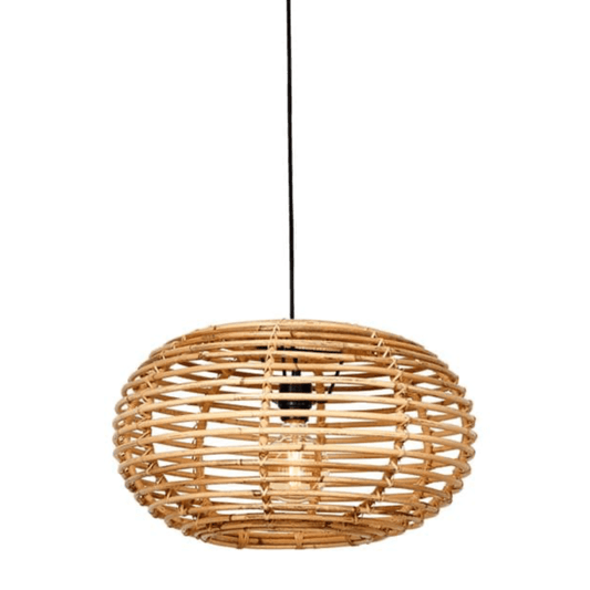 Casa AILENE Natural suspension lamp, H 30 cm - Ø 50 cm