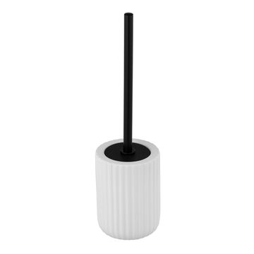 BELLUNO WHITE CERAMIC TOILET BRUSH HOLDER