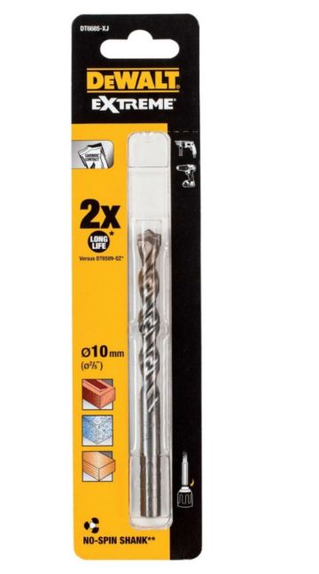DEWALT CONCRETE DRILL BIT 10X120MM