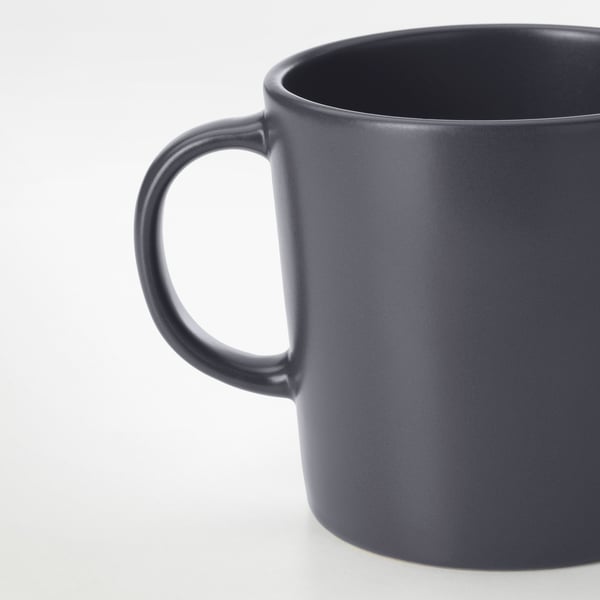 DINERA - DINERA Mug, dark grey, 30 cl