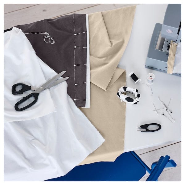 Ikea DITTE - Pre-cut fabric, white, 150x300 cm