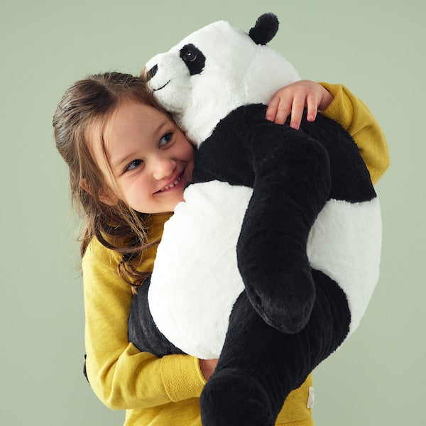 DJUNGELSKOG - Soft toy, panda