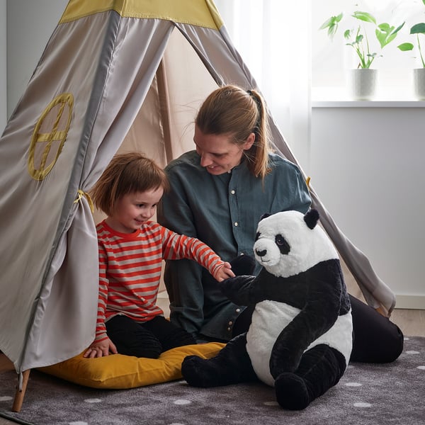 DJUNGELSKOG - DJUNGELSKOG Soft toy, panda