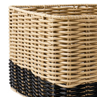 DJURTRÄNARE - Basket, beige/black, 25x35x19 cm