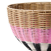 DJURTRÄNARE - Basket, beige/pink, 32x19 cm