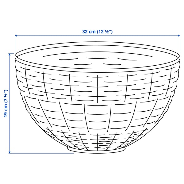 DJURTRÄNARE - DJURTRÄNARE Basket, white/black/blue, 32x19 cm