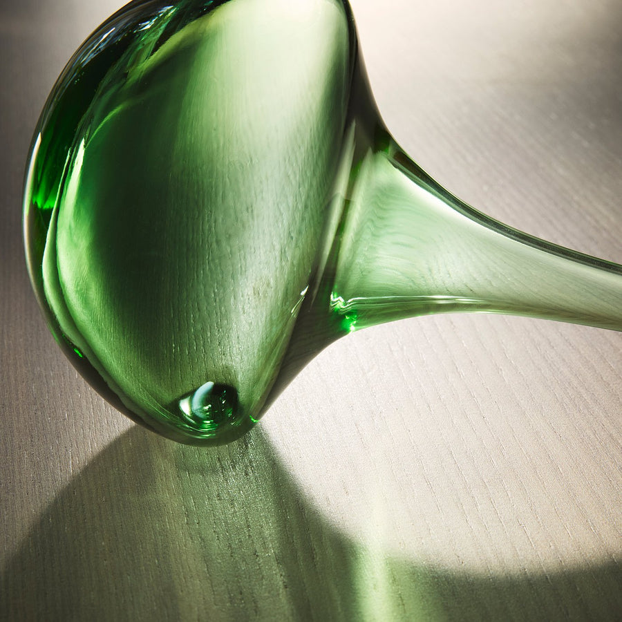 DOFTRIPS self-watering insert, glass/pink green, 11 cm, 2 pack