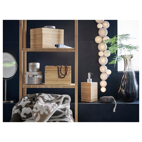 DRAGAN soap dispenser, bamboo