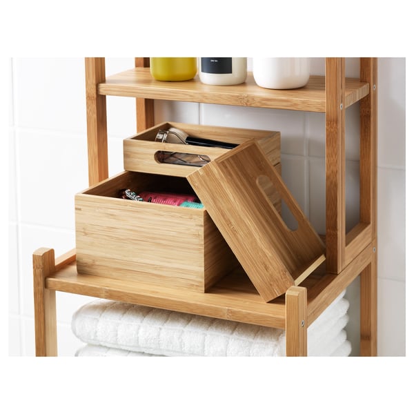 DRAGAN box, set of 3, bamboo, 23x17x14 cm