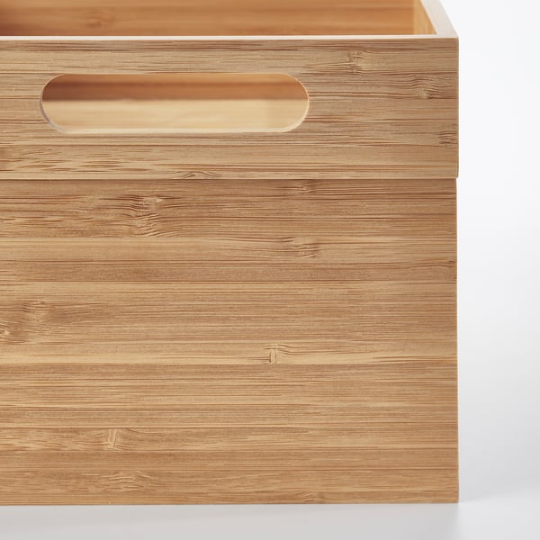 DRAGAN box, set of 3, bamboo, 23x17x14 cm