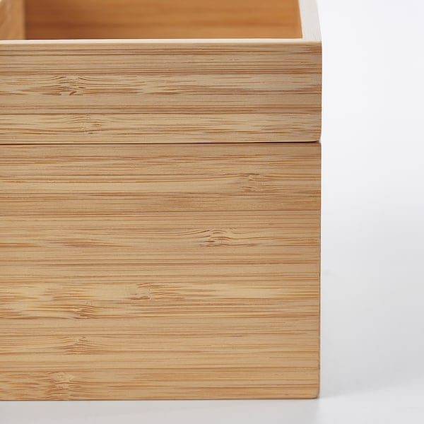 Ikea DRAGAN - 4-piece bathroom set, bamboo