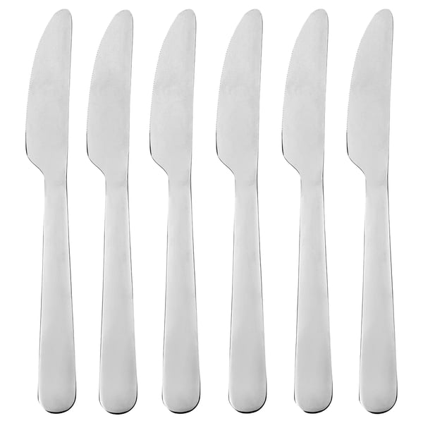 DRAGON dessert knife, stainless steel, 18 cm, 6 pack