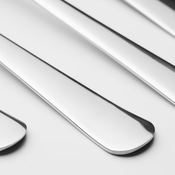 DRAGON salad/dessert fork, stainless steel, 16 cm, 6 pack