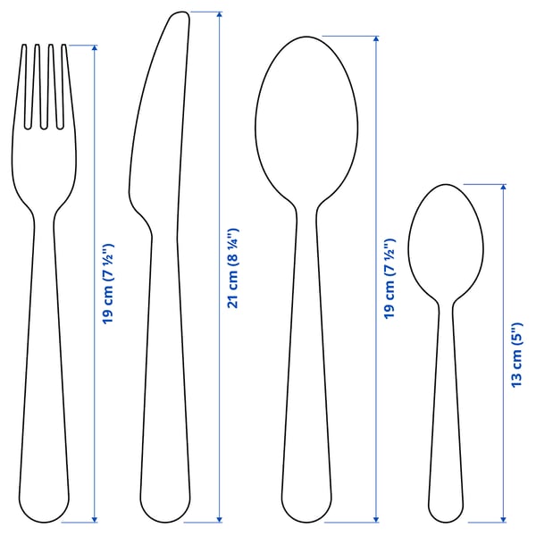 DRAGON - DRAGON 24-piece cutlery set, stainless steel