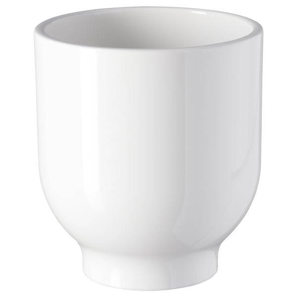 DRÖMSK - DRÖMSK Plant pot, white, 9 cm