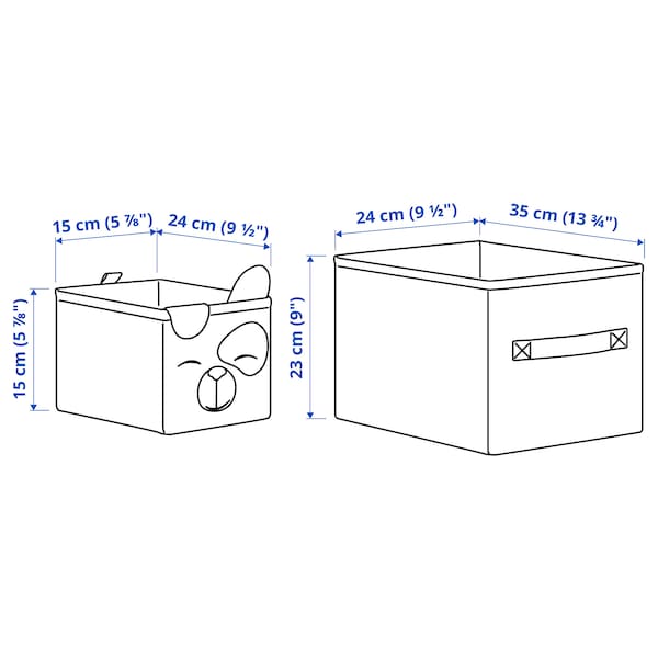 Ikea DRÖMSLOTT - Box set of 2