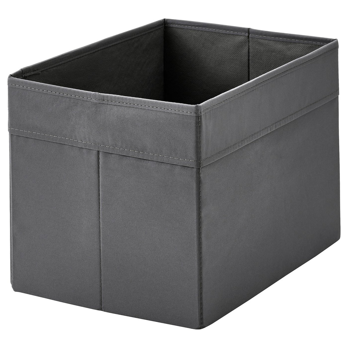 DRÖNA box, dark grey, 25x35x25 cm