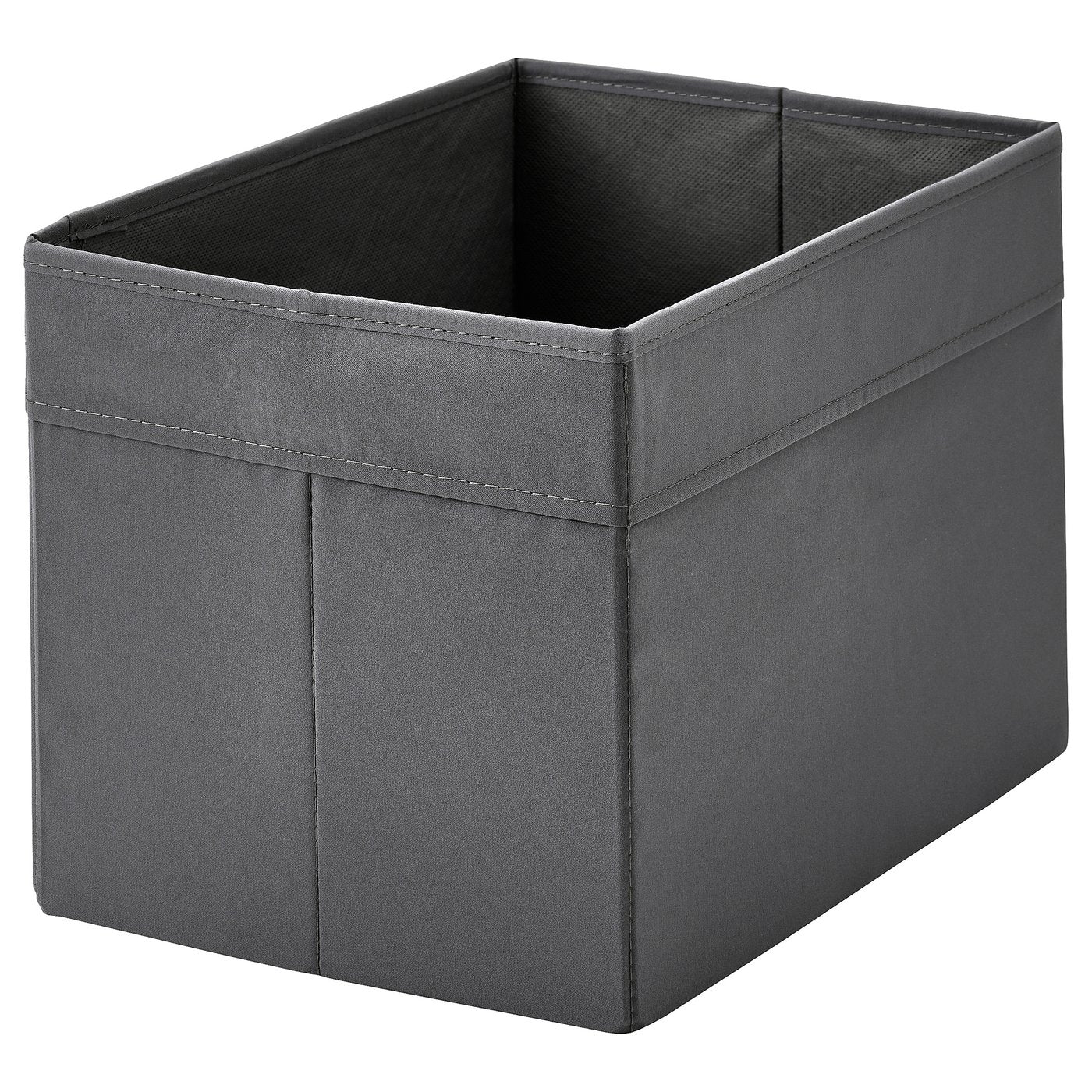 DRÖNA box, dark grey, 25x35x25 cm