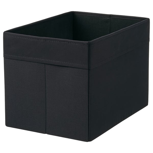 DRÖNA box, black, 25x35x25 cm