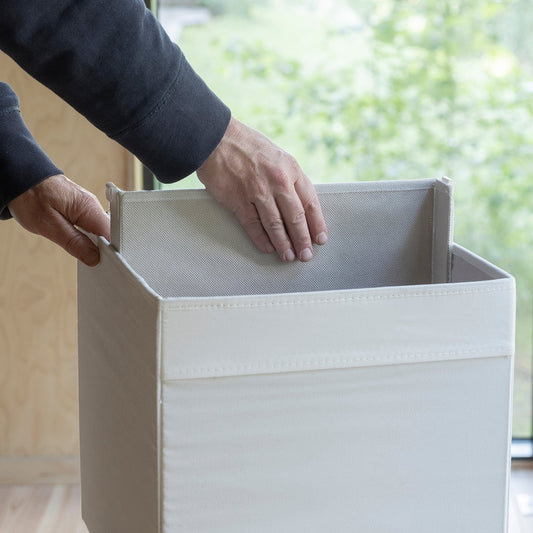 DRÖNA divider for storage box, white, 33x33 cm
