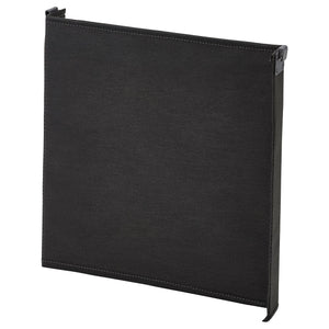 DRÖNA divider for storage box, black, 33x33 cm