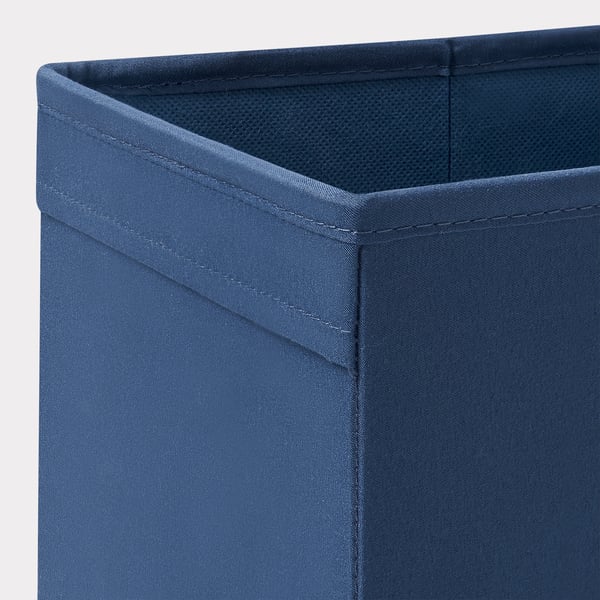 DRÖNA box, set of 3, blue, 18x25x15 cm