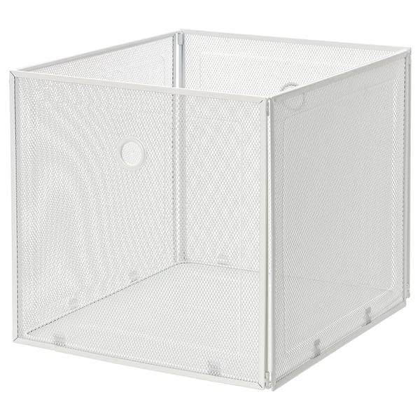 DRÖNJÖNS storage box, white, 33x37x33 cm