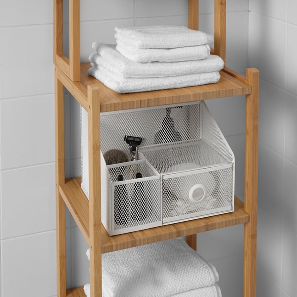 DRÖNJÖNS desk organiser, white, 25x20 cm