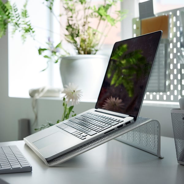 DRÖNJÖNS laptop support, white, 36x9x28 cm