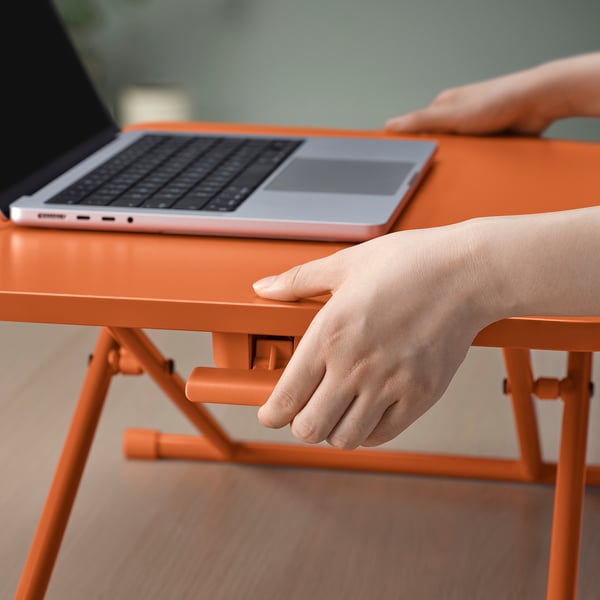 DUBBLA laptop stand, orange, 60x40 cm