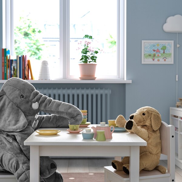 DUKTIG - 3-piece tea playset, mixed colours