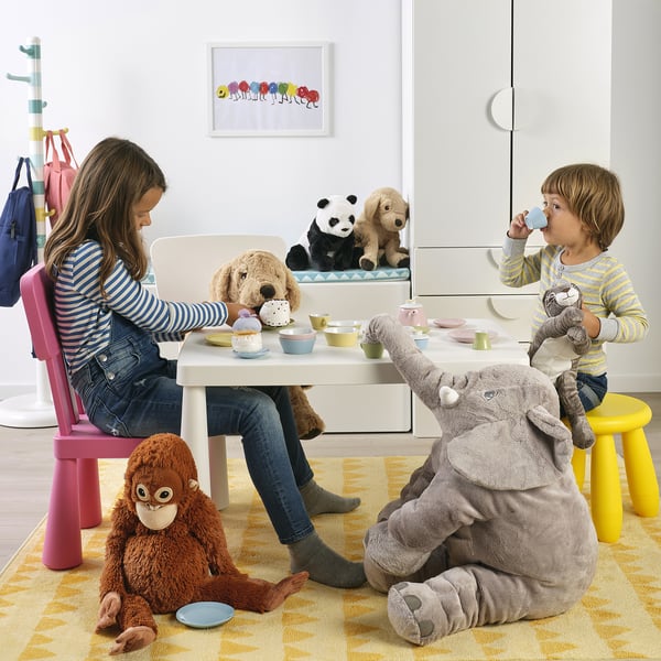 DUKTIG - DUKTIG 8-piece cup/saucer playset, mixed colours