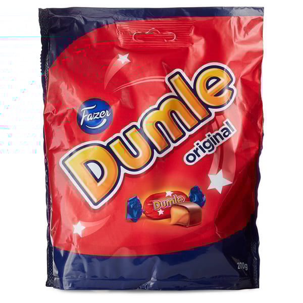 DUMLE chocolate covered toffees