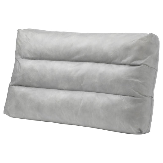 DUVHOLMEN inner cushion for back cushion, outdoor grey, 44x80 cm