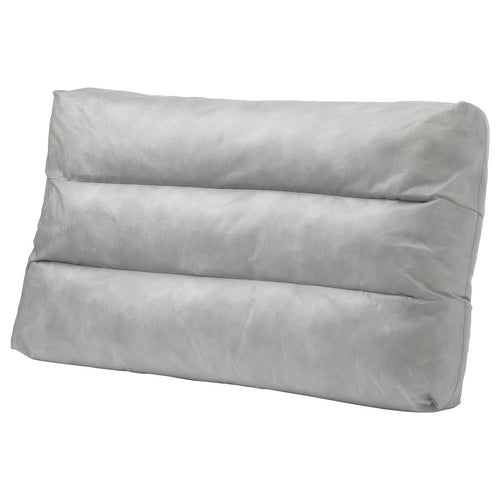DUVHOLMEN inner cushion for back cushion, outdoor grey, 44x80 cm