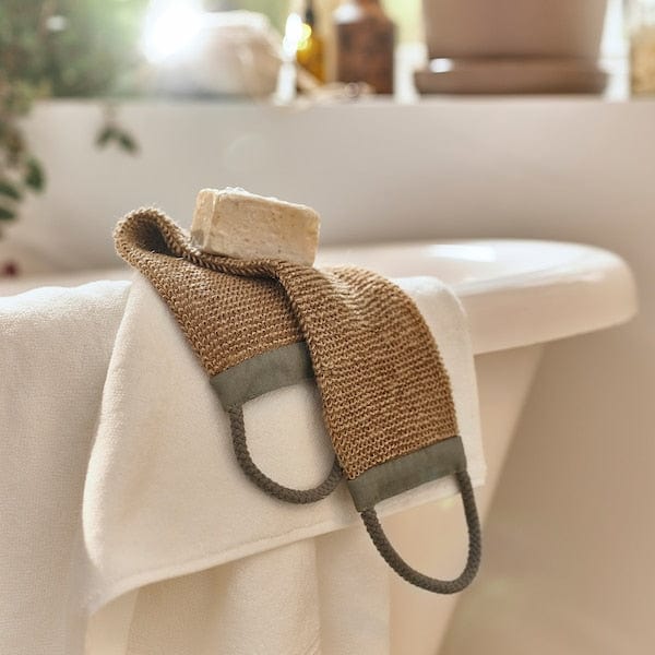 Ikea DVÄRGHYACINT - Scrub belt, natural colour/grey-green