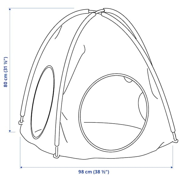 Ikea DVÄRGMÅS - Children's tent, green