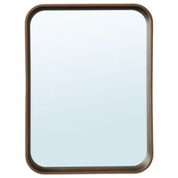 DVÄRGSYREN mirror, walnut veneer, 28x37 cm