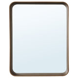 DVÄRGSYREN mirror, walnut veneer, 40x50 cm